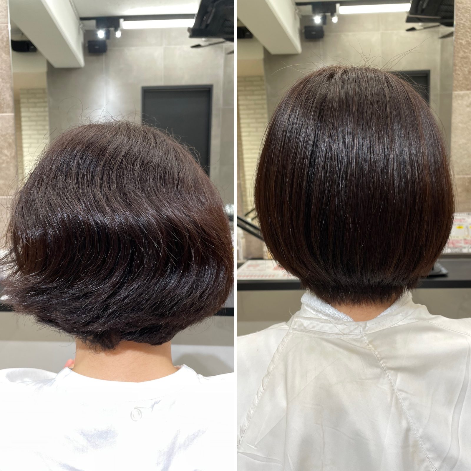 【before→after】髪質改善・美髪矯正